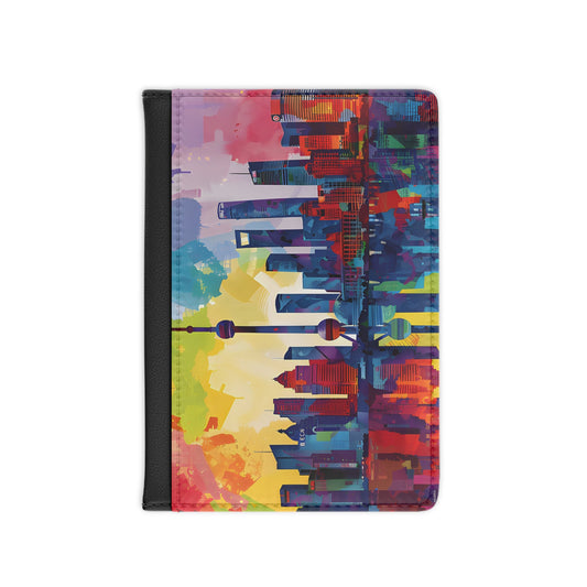 Urban Colors Cityscape Passport Cover - Hostel Gear